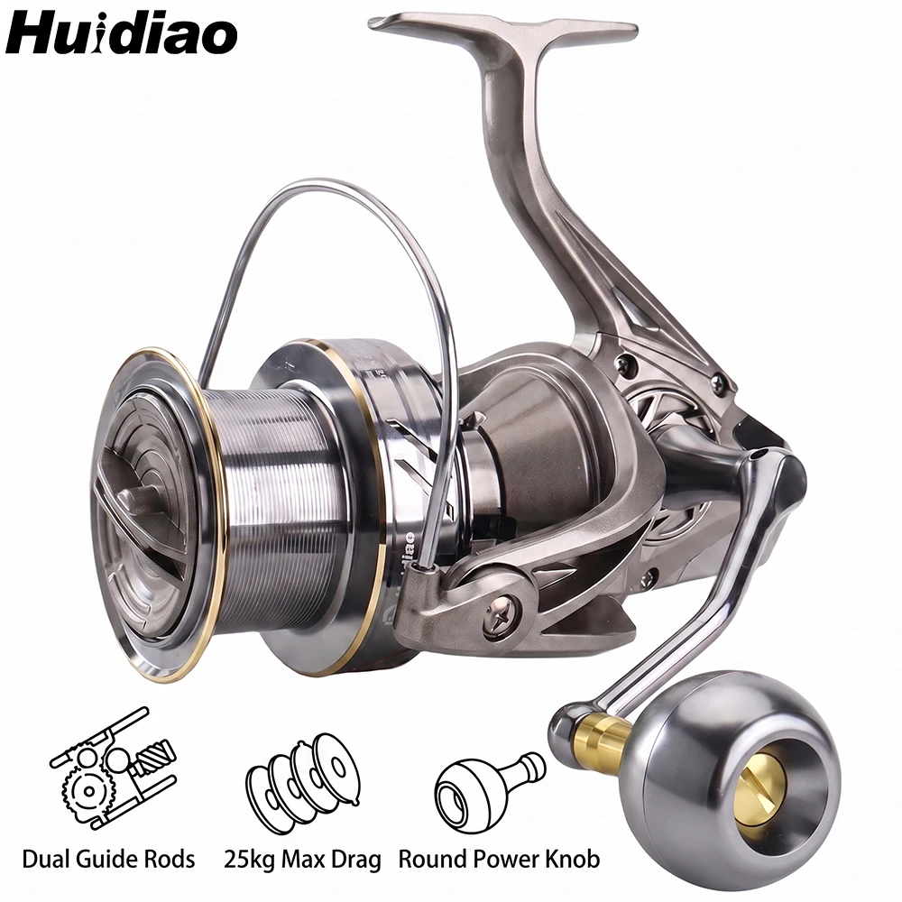 Huidiao KNIGHT ST Big Game Spi - огляд і ціна Abu Garcia Reel Max