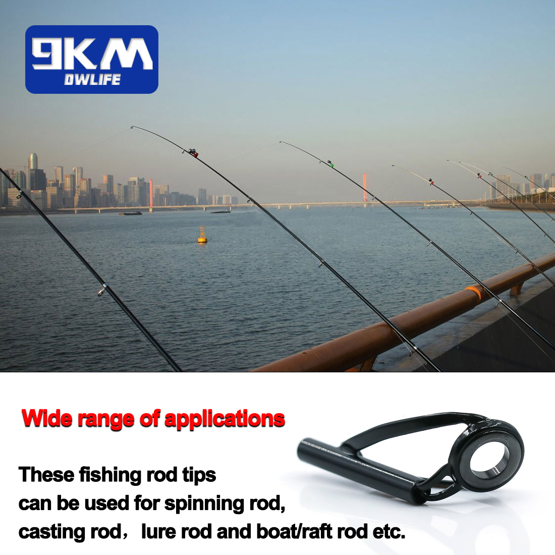 Fishing Rod Guide Tip Repair K - огляд і ціна Fishing Rod Tip Replacement