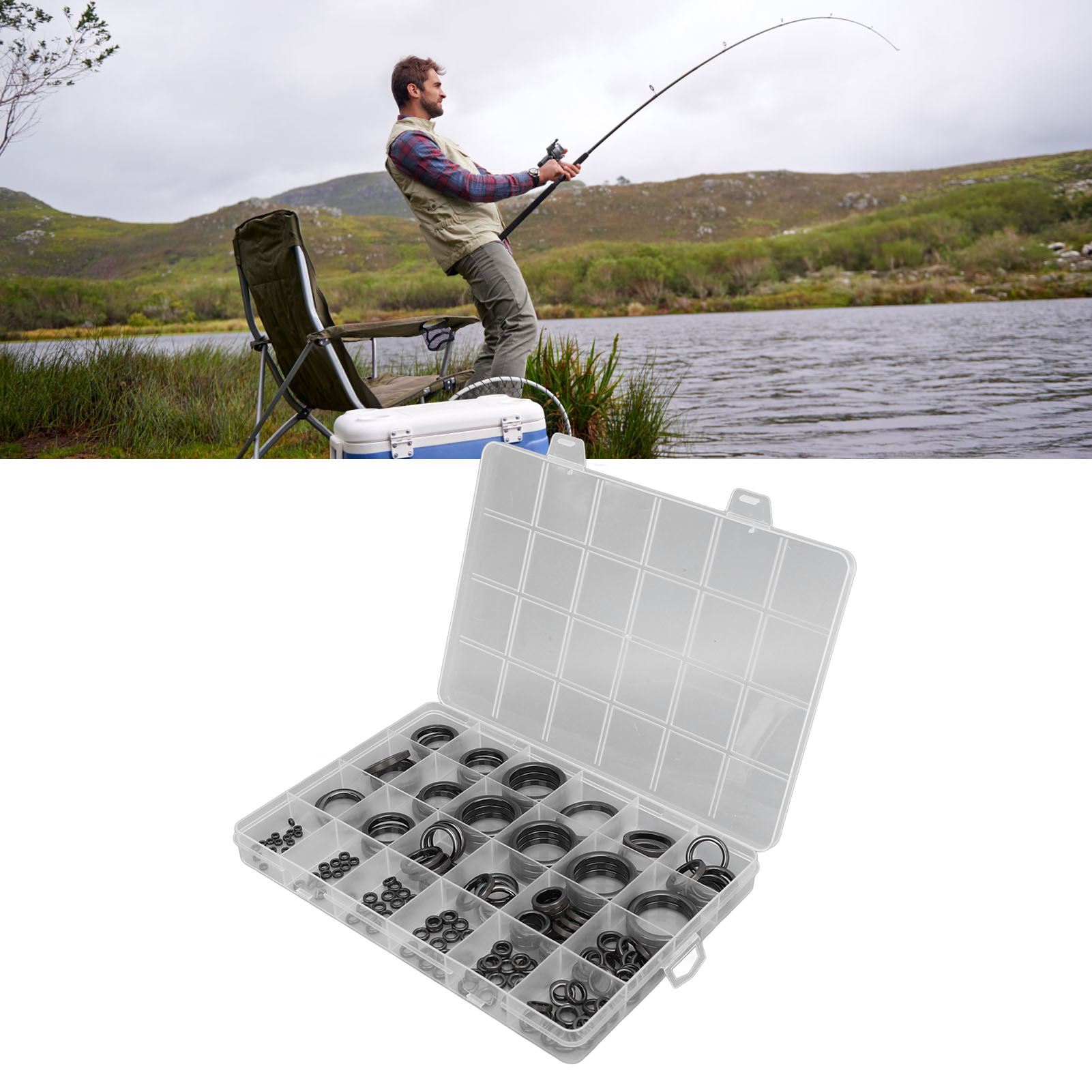 Fishing Rod Guide Repair Kit F - огляд і ціна Fishing Rod Repair Kit