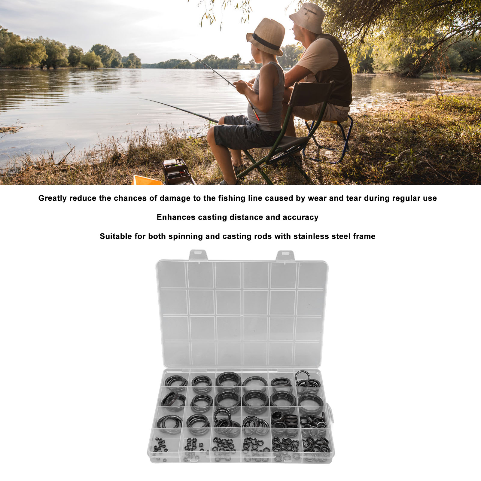 Fishing Rod Guide Repair Kit F - огляд і ціна Fishing Rod Repair Kit