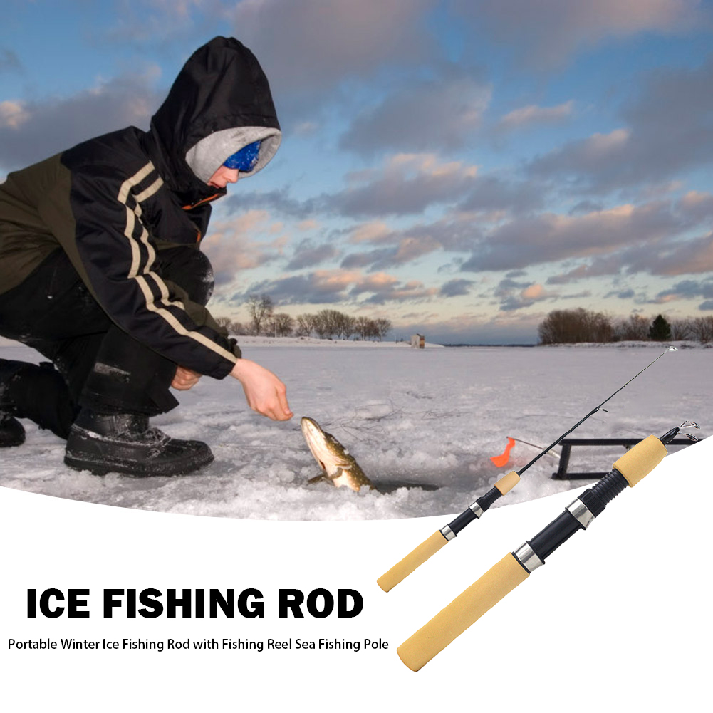 Ice Fishing Rod Portable Spinn - огляд і ціна Fishing Rod Ice