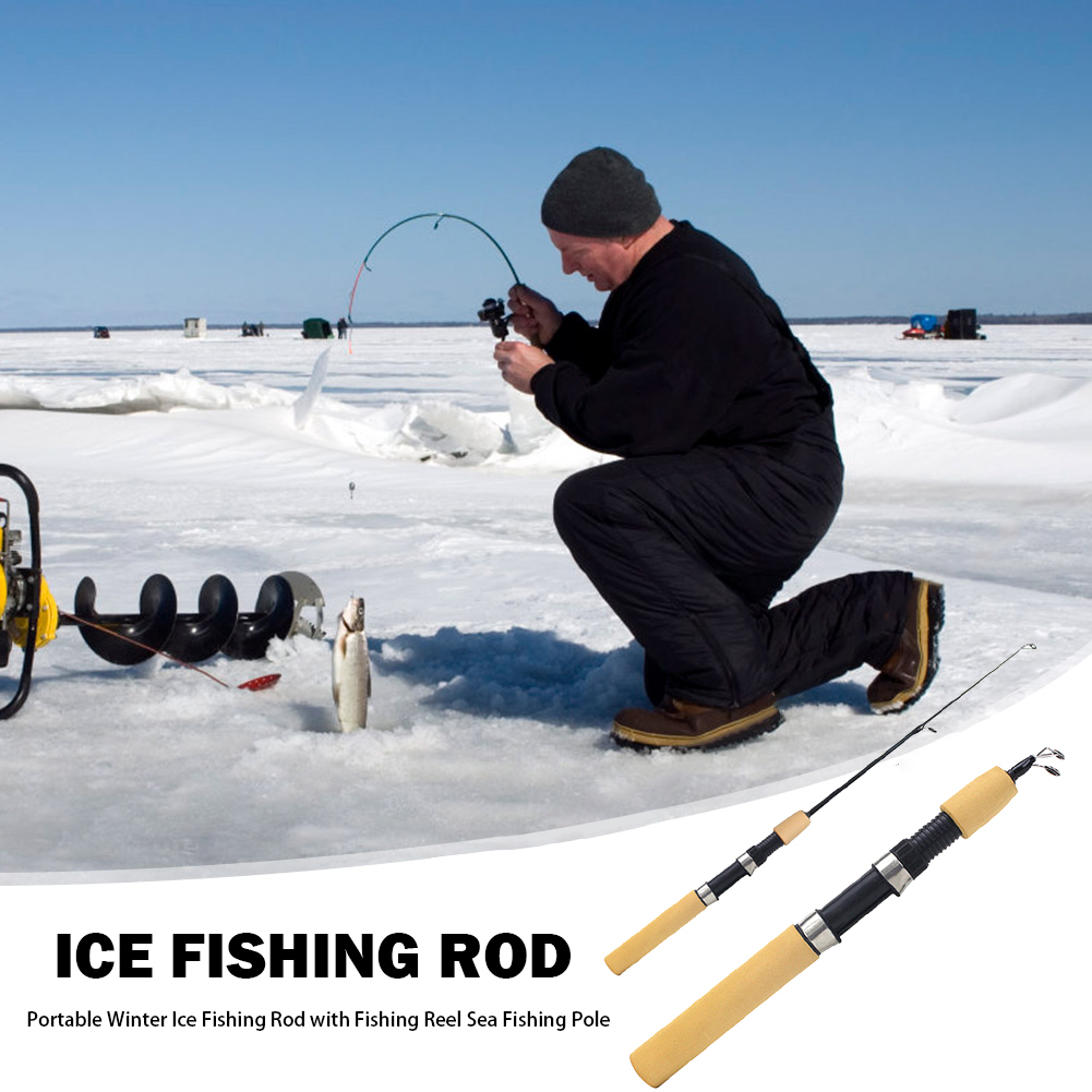 Ice Fishing Rod Portable Spinn - огляд і ціна Fishing Rod Ice