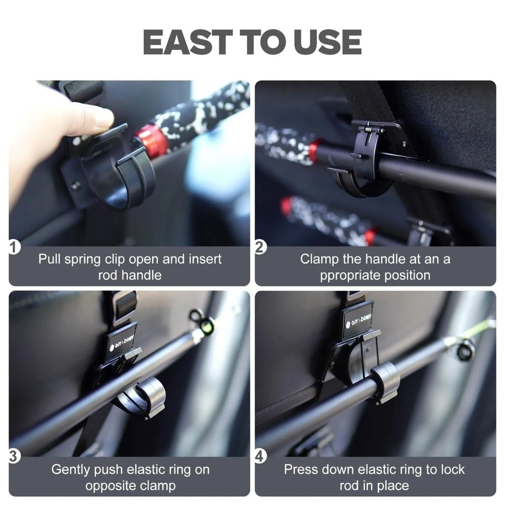 6 Position Car Fishing Rod Hol - огляд і ціна Fishing Rod Repair Kit