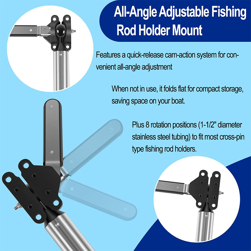 All-Angle Adjustable Fish Rod  - огляд і ціна Fishing Rod Holder