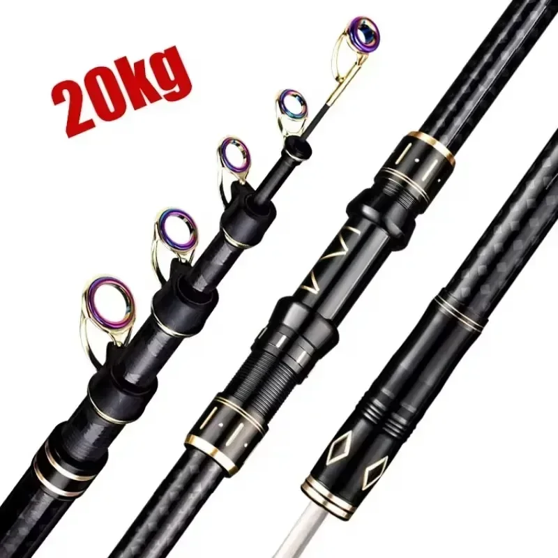 2.1m 2.7m 3.6m 4.5m Telescopic - огляд і ціна Fishing Rod Surf