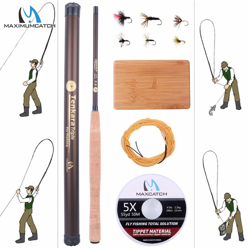 Maximumcatch 9-13FT V-Tenkara  - огляд і ціна Fishing Rod Carbon Fiber