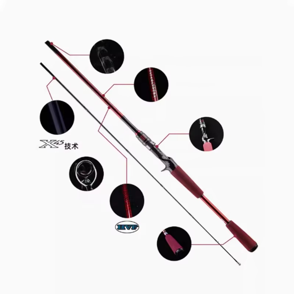 Carbon Fiber Lure Fishing Rod  - огляд і ціна Fishing Rod Spinning