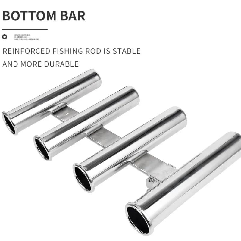 Stainless Steel 4 Tubes Rod Ho - огляд і ціна Fishing Rod Holder