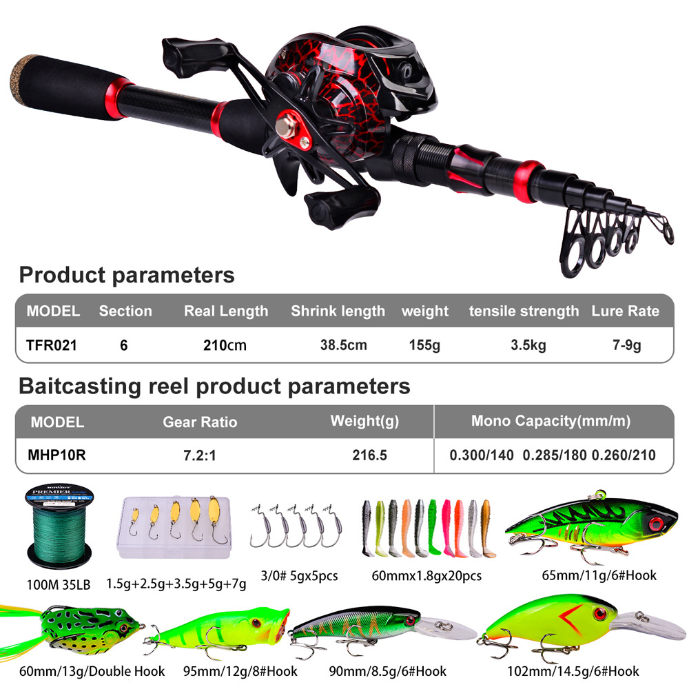 Carbon Fiber Long Casting Bait - огляд і ціна Fishing Rod Carbon Fiber