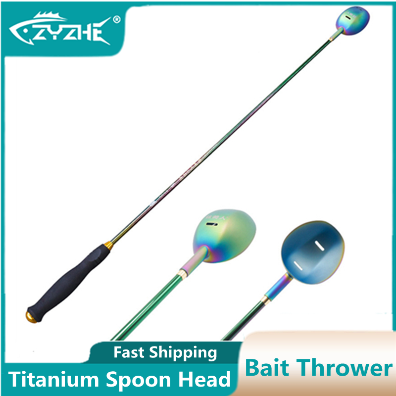 ZYZHE Bait Thrower Titanium Sp - огляд і ціна Fishing Rod Carbon Fiber