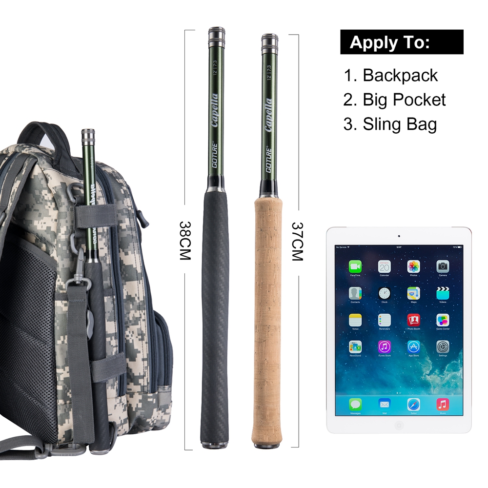 Goture Tenkara Fly Fishing Rod - огляд і ціна Fishing Rod Carbon Fiber