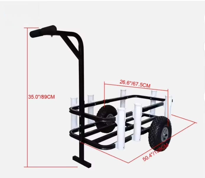 Collapsible Wagon Beach Wagon  - огляд і ціна Fishing Rod Holder