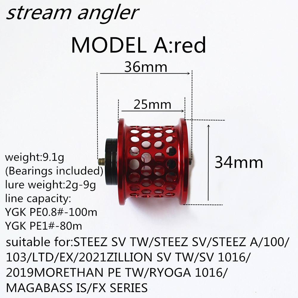 Shallow Spool Retrofit Parts A - огляд і ціна Abu Garcia Reel Max