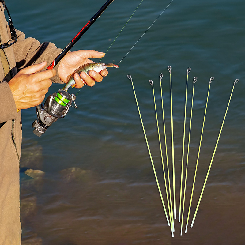 5Pcs 42CM Boat/Raft Rod Tip Sp - огляд і ціна Fishing Rod Tip Replacement