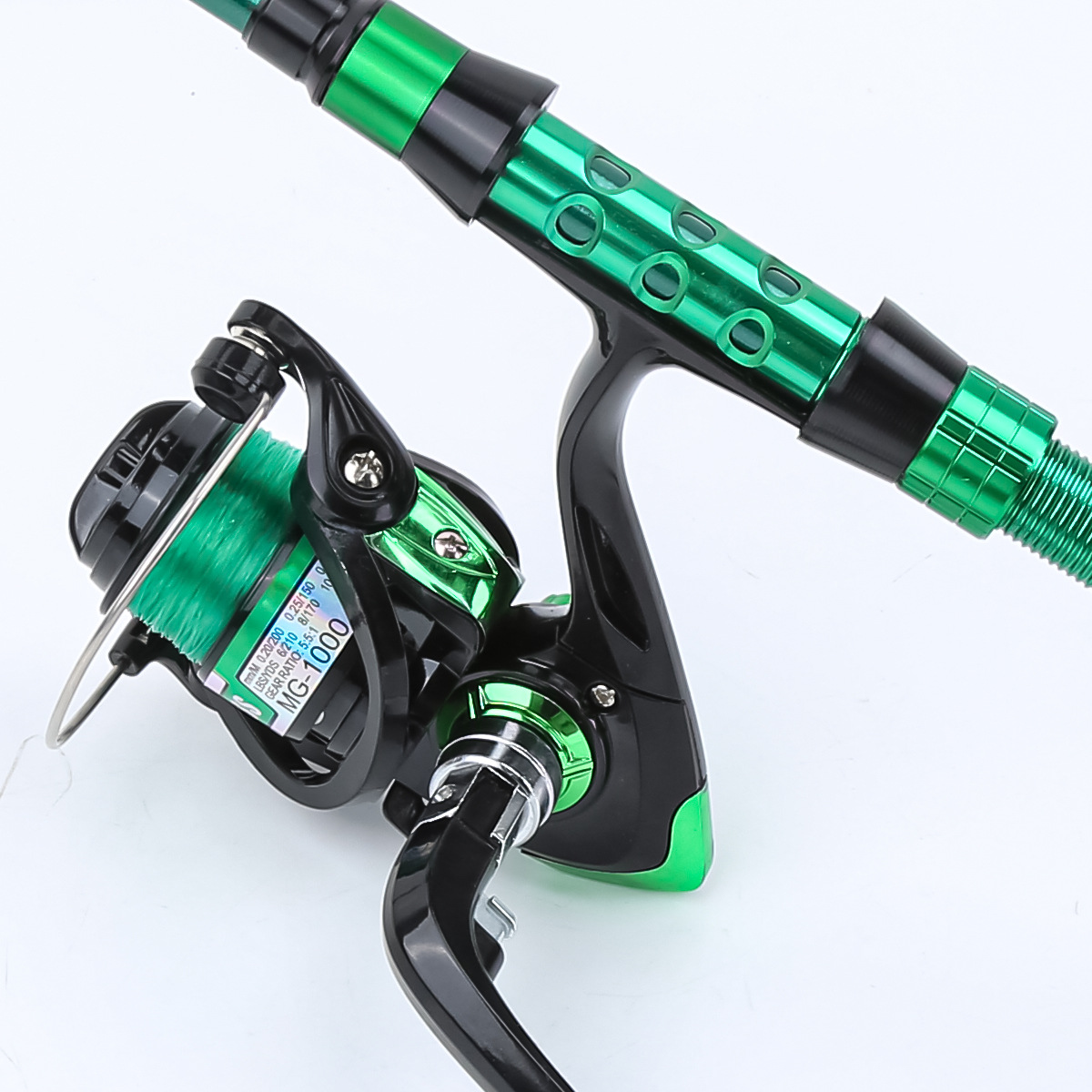 1.8 Meters Green Carbon Fiber  - огляд і ціна Fishing Rod Carbon Fiber