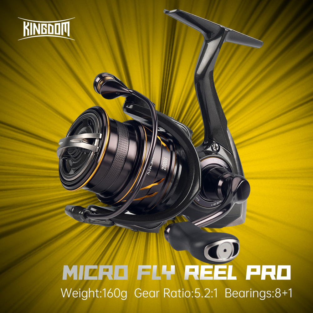 Kingdom Micro Fly Pro Fishing  - огляд і ціна Abu Garcia Reel Max
