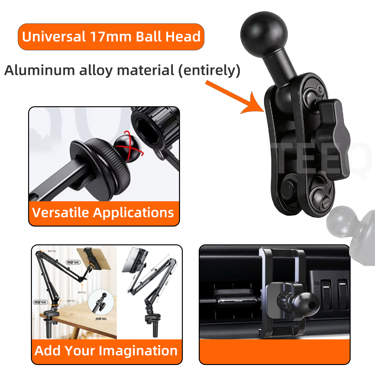 Car Phone Holder Aluminum Allo - огляд і ціна Fishing Rod Holder