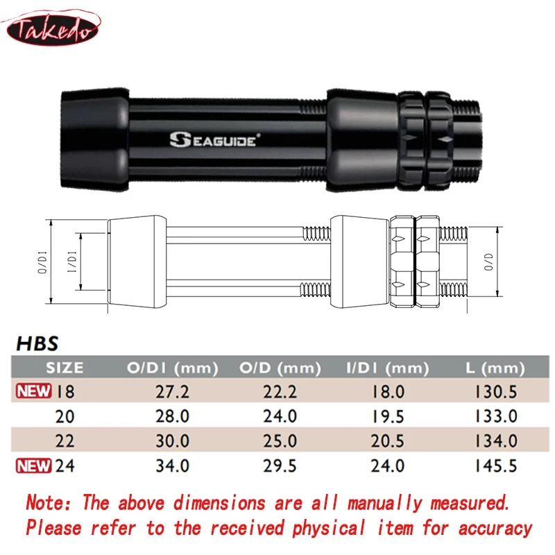 TAKEDO 18# 20# 22# 24# HBS Hea - огляд і ціна Fishing Rod Repair Kit