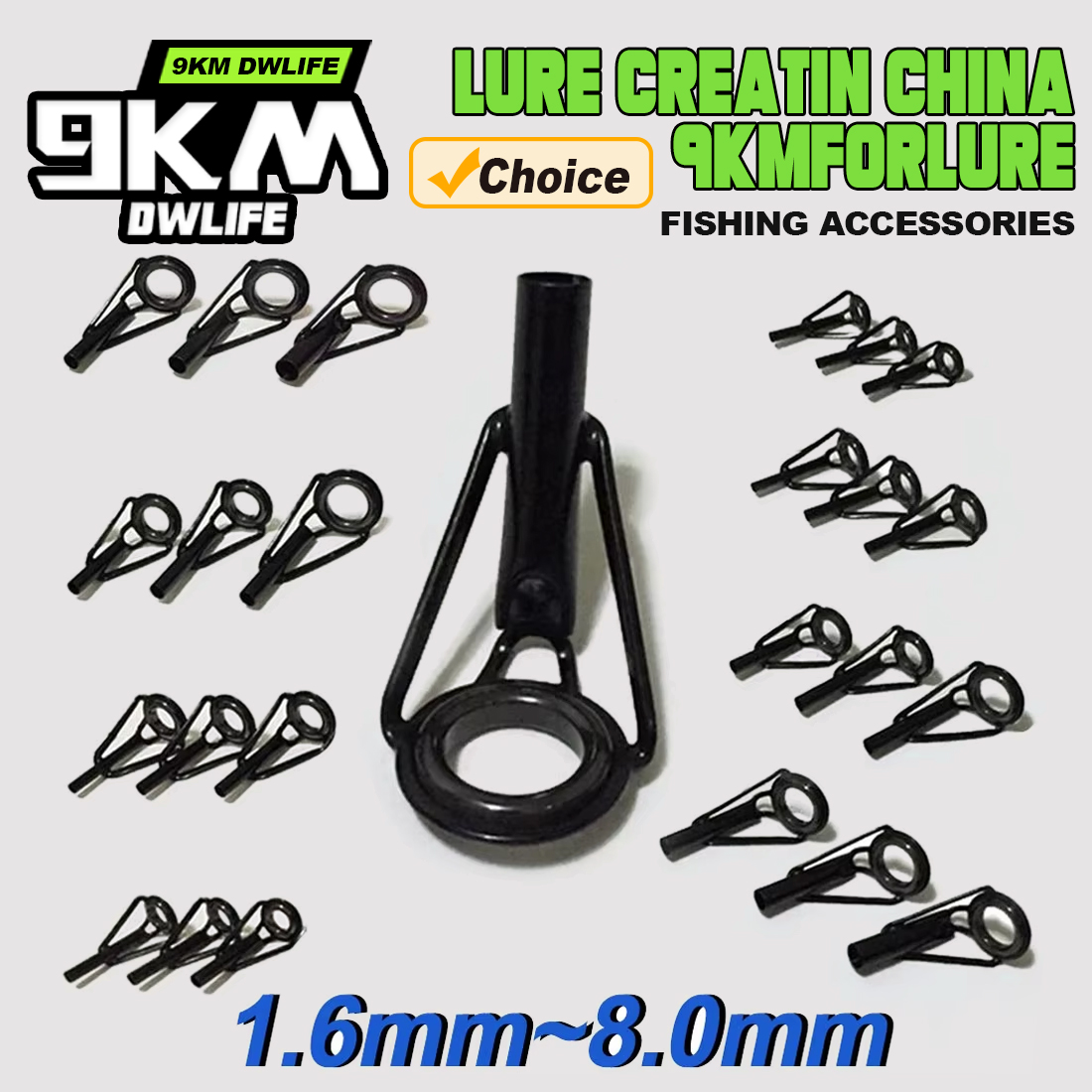 5Pcs Fishing Rod Tip Guides Re - огляд і ціна Fishing Rod Tip Replacement